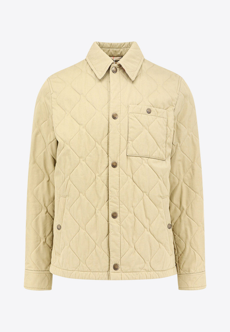 Burberry Quilted Buttoned Jacket Beige 8110180C2981_HAMPER_29838561