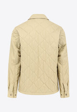 Burberry Quilted Buttoned Jacket Beige 8110180C2981_HAMPER_29838561