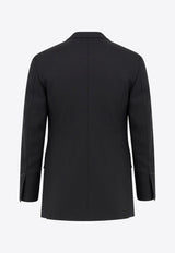 Tom Ford Wool Double-Breasted Blazer Black JLNP02W0056NAA_Black_29846048