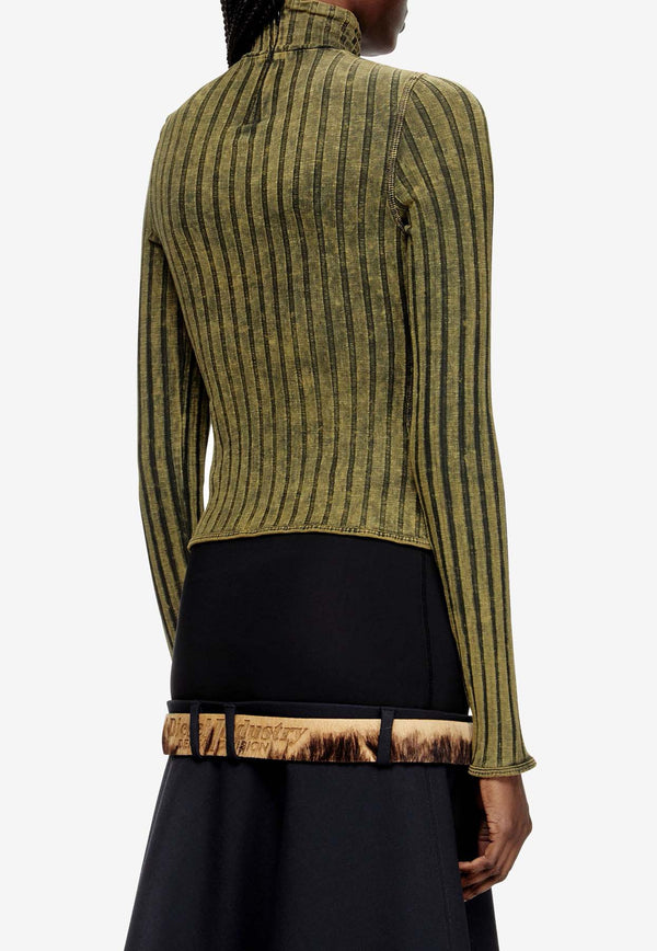 Diesel T-Clawa High-Neck Sweater Green A216010DCCB5EU_Green_29843381