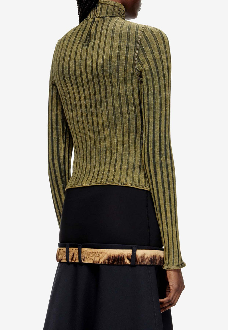 Diesel T-Clawa High-Neck Sweater Green A216010DCCB5EU_Green_29843381