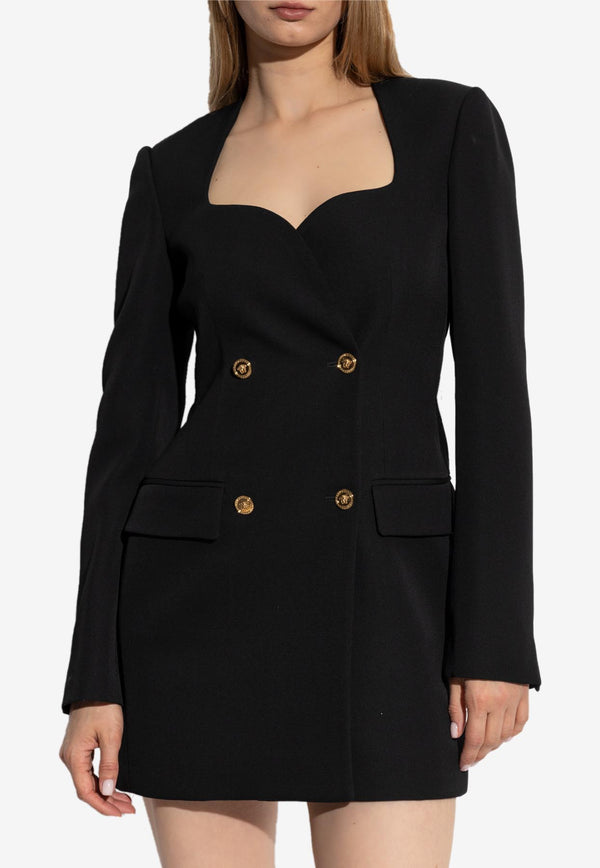 Versace Double-Breasted Mini Blazer Dress 1020867 1A14592 1B000