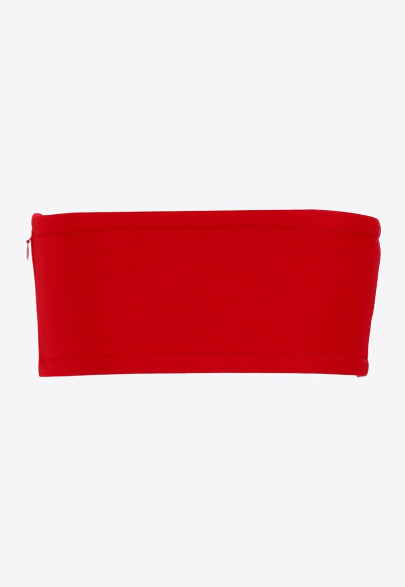 Prada Double Natté Bandeau Top Red P996MXSOOO1E7P_F0011