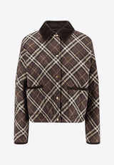 Burberry Padded Check Jacket Brown 8115975B2412_TRUFFLE IP CHECK_29843408