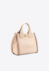 Chloé Small Canvas Jacquard Logo Tote Bag Beige CHC25SS911O6526Y_Blushy Beige_29844042