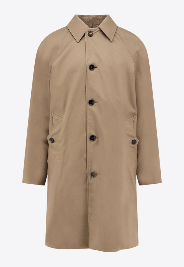 Burberry Reversible Buttoned Coat Brown 8117693A3324_Clay Brown_34275667