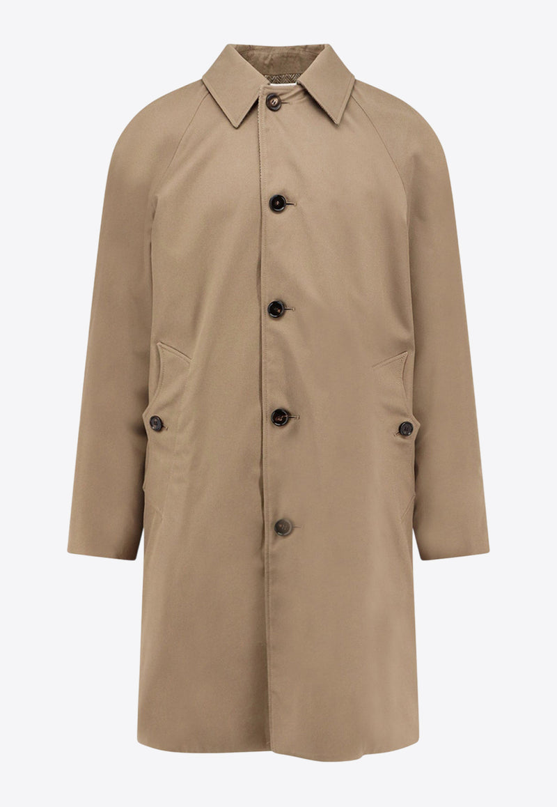 Burberry Reversible Buttoned Coat Brown 8117693A3324_Clay Brown_34275667