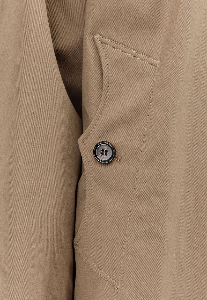 Burberry Reversible Buttoned Coat Brown 8117693A3324_Clay Brown_34275667