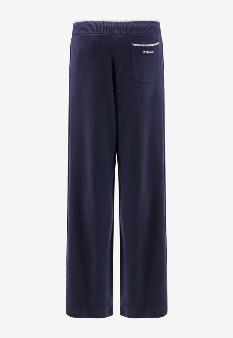 PINKO Veraguas Wide-Leg Pants Blue 105490A2Q9G83_Blue_29847640