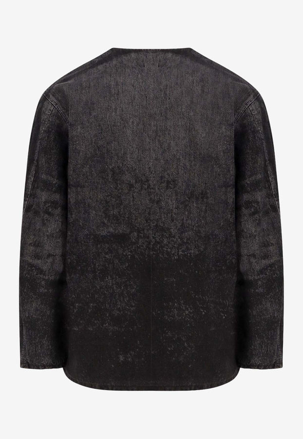 Diesel Button Denim Jacket Black A21637007DB02_OneColor_29847899