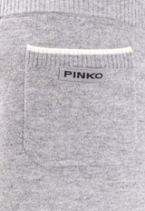 PINKO Veraguas Wide-Leg Pants Gray 105490A2Q9II2_Grey_29840105