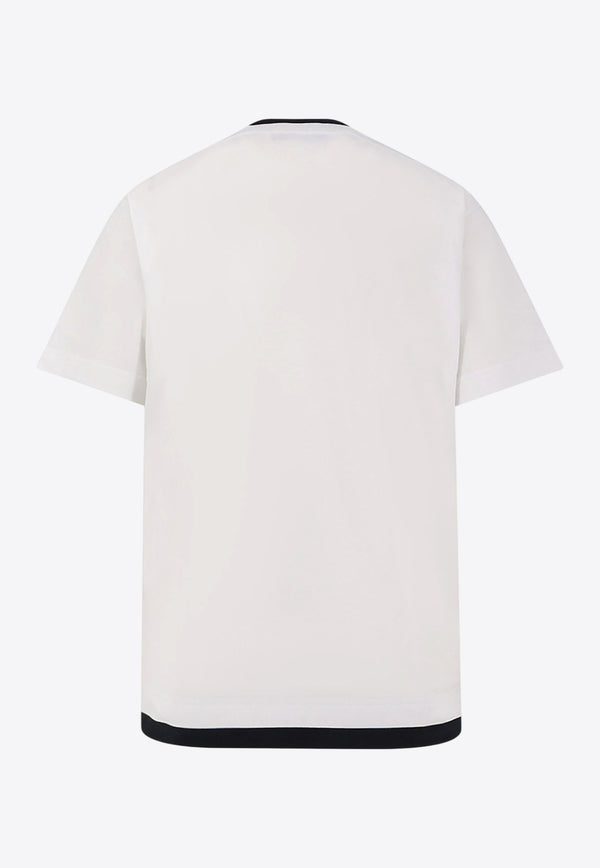 Dolce & Gabbana Logo Print Crewneck T-shirt White G8ST6ZG7PCGW0800_White_29841485