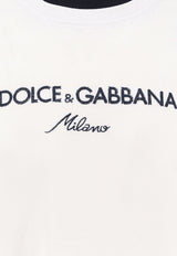 Dolce & Gabbana Logo Print Crewneck T-shirt White G8ST6ZG7PCGW0800_White_29841485