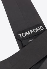 Tom Ford Logo Silk Tie Black LTI001LMN035LB999_Black_29839834
