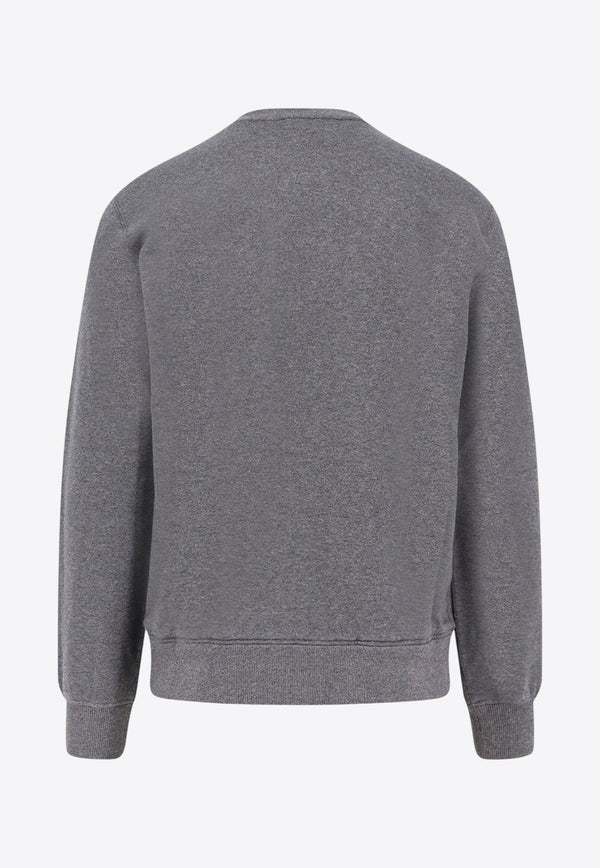 Dolce & Gabbana Heraldic Patch Sweatshirt Gray G9ABJZG7PJ7S8291_Grey_29846457