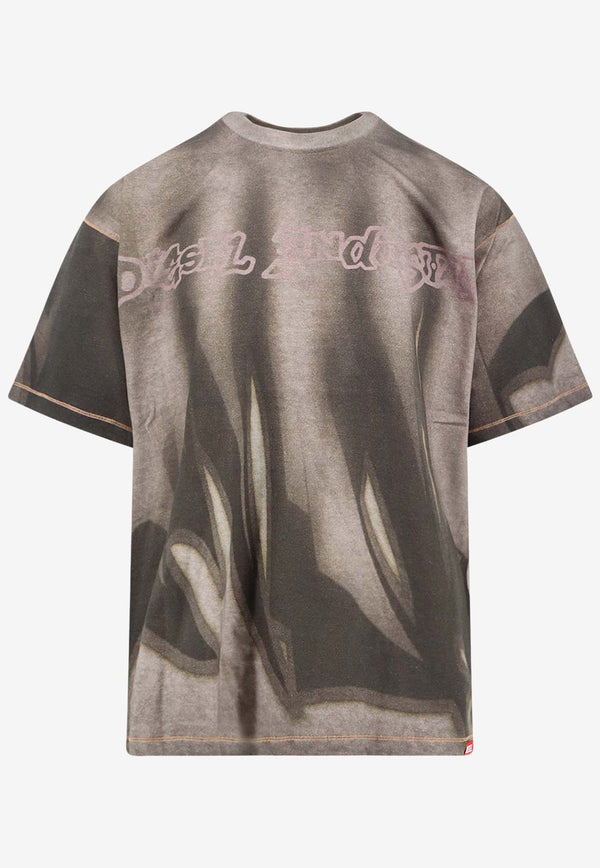 Diesel T-Boxt Printed T-shirt Gray A216230BKBY98BA_Grey_29848479