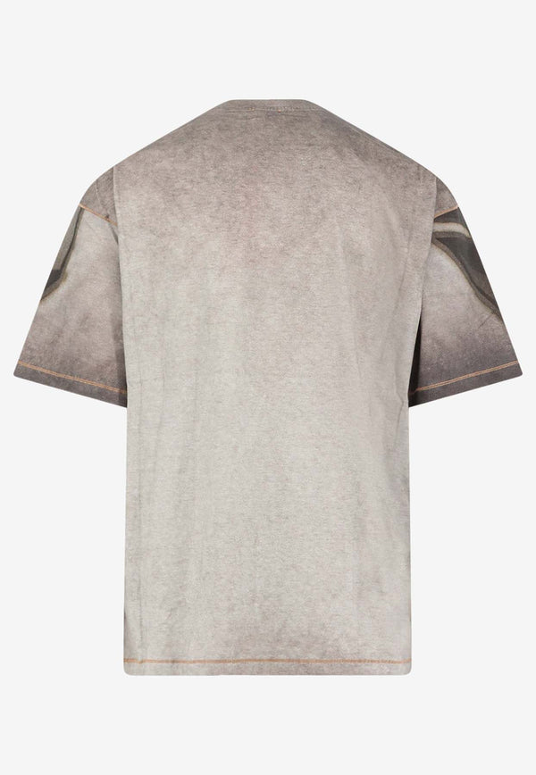 Diesel T-Boxt Printed T-shirt Gray A216230BKBY98BA_Grey_29848479