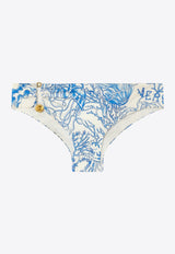 Versace Underwater Barocco Bikini Bottom 1021173 1A15489 5K650