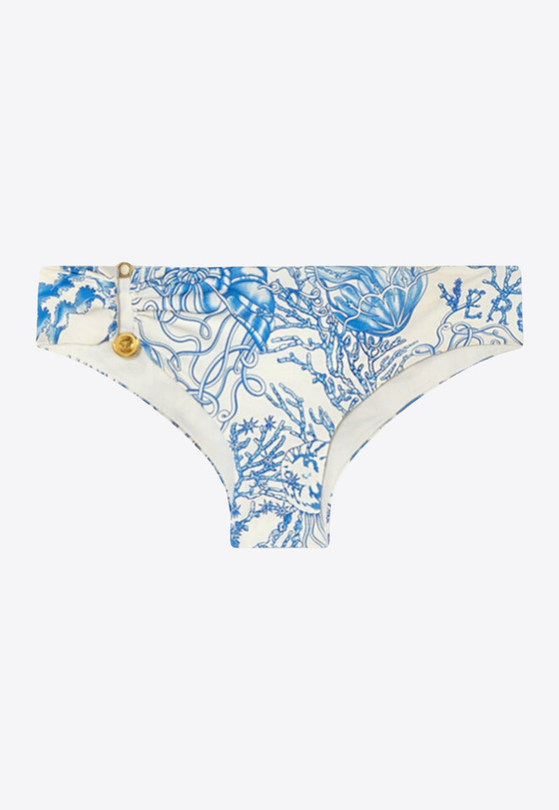 Versace Underwater Barocco Bikini Bottom 1021173 1A15489 5K650