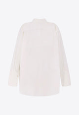 The Row Ment Long-Sleeved Poplin Shirt White 10204W4075WHT_White_29856032