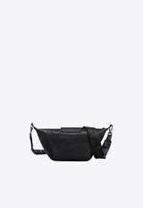 Longchamp XS Le Pliage Xtra Leather Crossbody Bag Black 10212987/Q_LONG-001