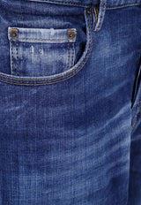 Dsquared2 Distressed Faded Jeans Navy S74LB1730S30872_470