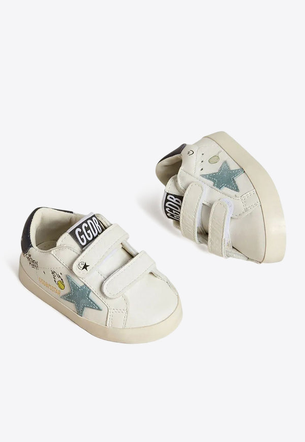 Golden Goose DB Kids Babies School Low-Top Sneakers White GIF00166F007411_82479