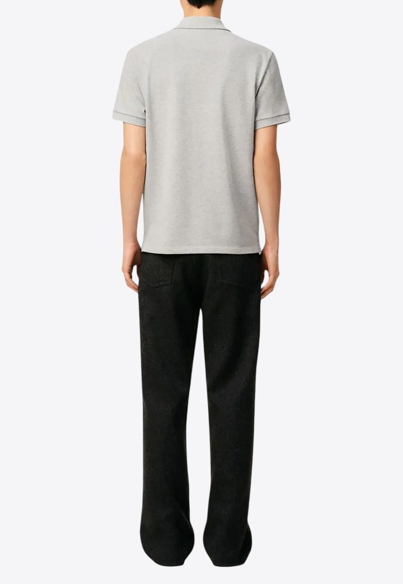 AMI PARIS Ami De Coeur Polo T-shirt Gray HPL411760_0951