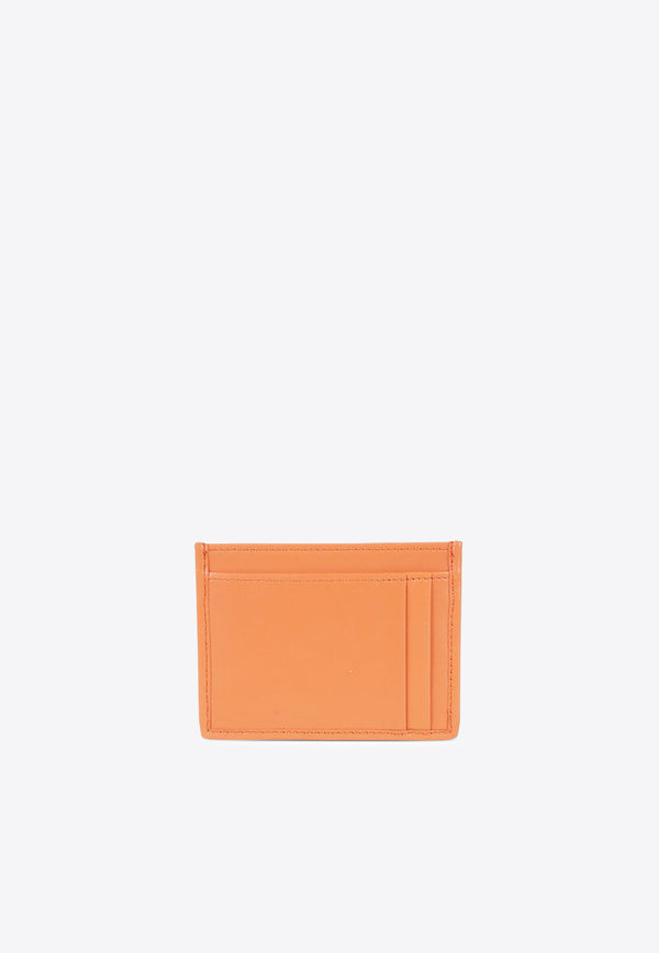 Miu Miu Matelassé Leather Cardholder Orange 5MC076AFPP_F0049