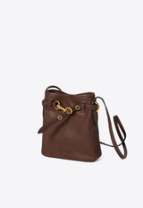 Miu Miu Nappa Leather Logo Crossbody Bag Brown 5NR461AEFX_F0NBL
