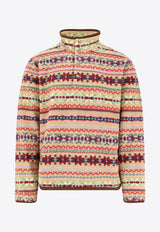Polo Ralph Lauren Patterned Fleece High-Neck Sweater Multicolor 710980863001_CAMEL COMBO_29847433