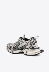 Balenciaga 3XL Extreme Laces Low-Top Sneakers Monochrome 825597W3XHL9010_WHITE / BLACK_29845372