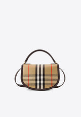 Burberry Mini Highlands Checked Shoulder Bag Beige 8112240B9368_SAND_29838920