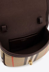Burberry Mini Highlands Checked Shoulder Bag Beige 8112240B9368_SAND_29838920