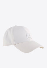 Golden Goose DB Embroidered Star Baseball Cap White GUP01038P00059720103_White_29857120
