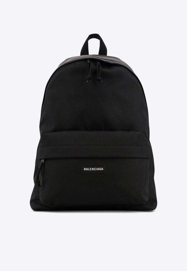 Balenciaga Explorer Logo Backpack Black 5032212VZ371000_Black_30005121