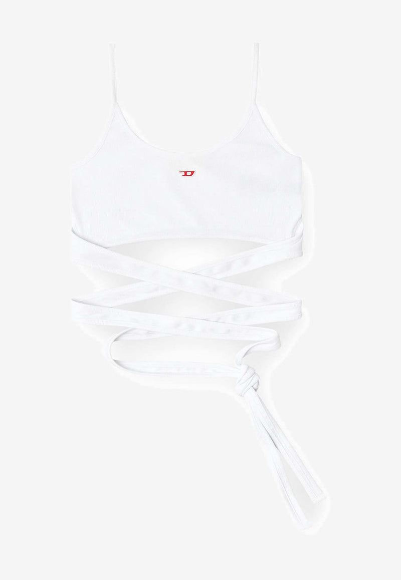 Diesel T-Leya Wraparound Tail Top White A183560EJAI100_White_29840957