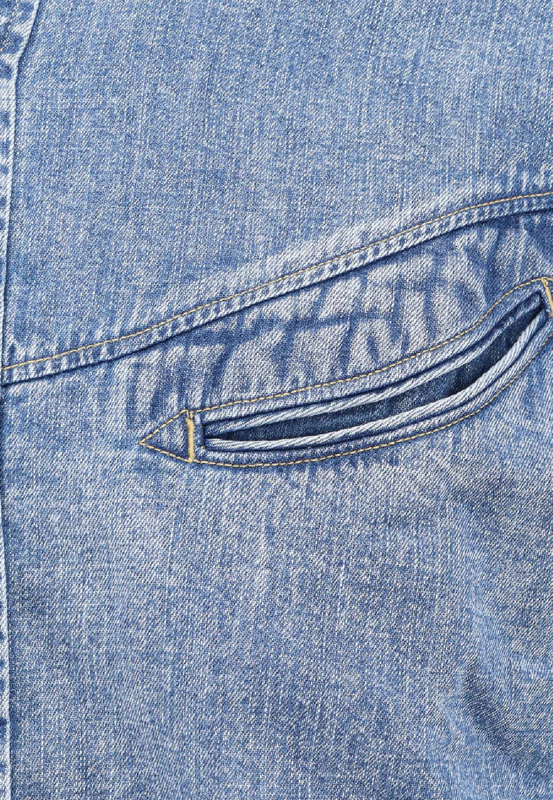 Levi's Smiley Western Denim Shirt Blue 003NS0002_Med indigo_29848016