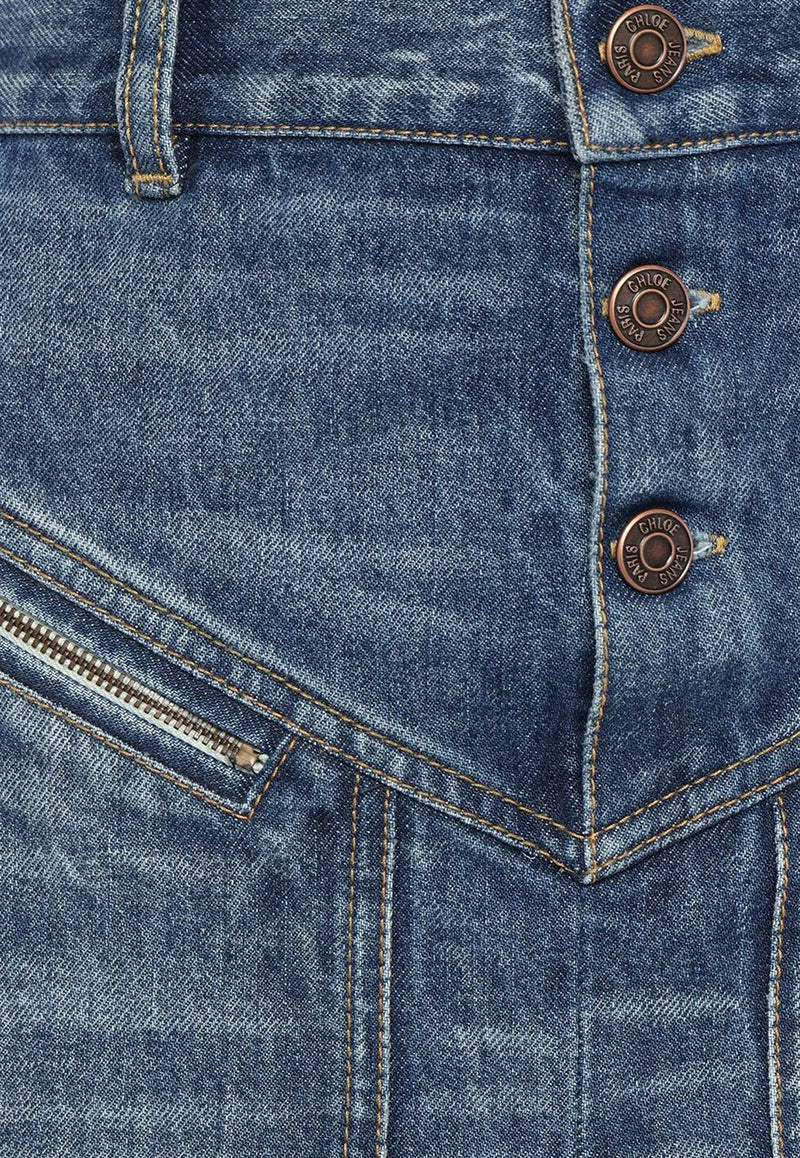 Chloé Denim Midi Skirt Blue CH25ADJ01251427_Hazy Blue_29842033