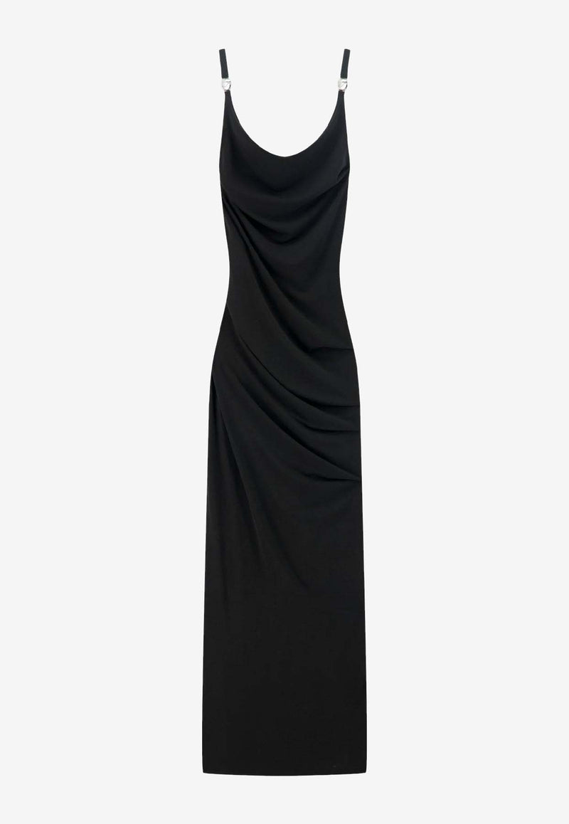 Coperni Draped Maxi Dress Black COPR205F5022BLK_Black_35065861