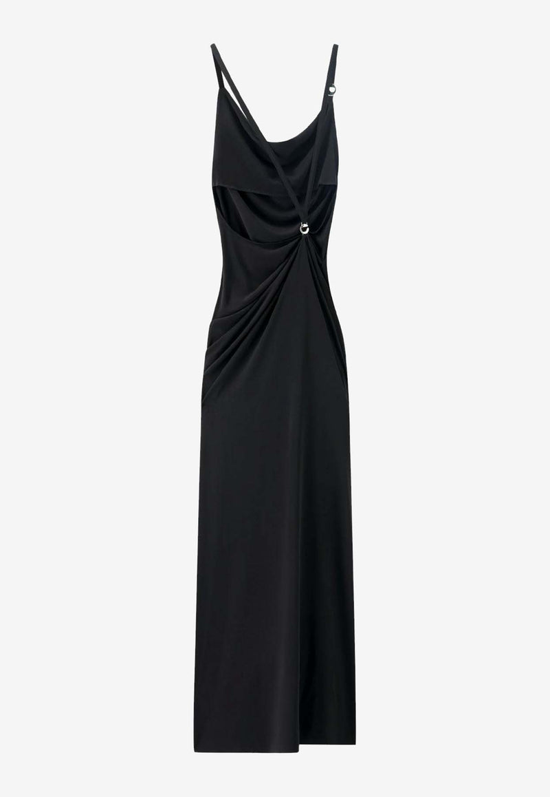 Coperni Draped Maxi Dress Black COPR205F5022BLK_Black_35065861