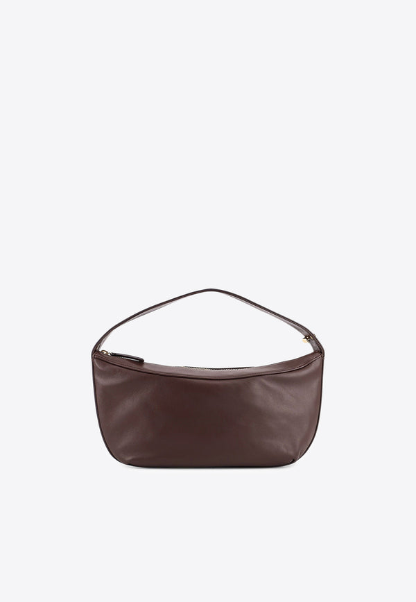 Staud Demy Leather Shoulder Bag Brown H25P6028LBESPR_Brown_35066051