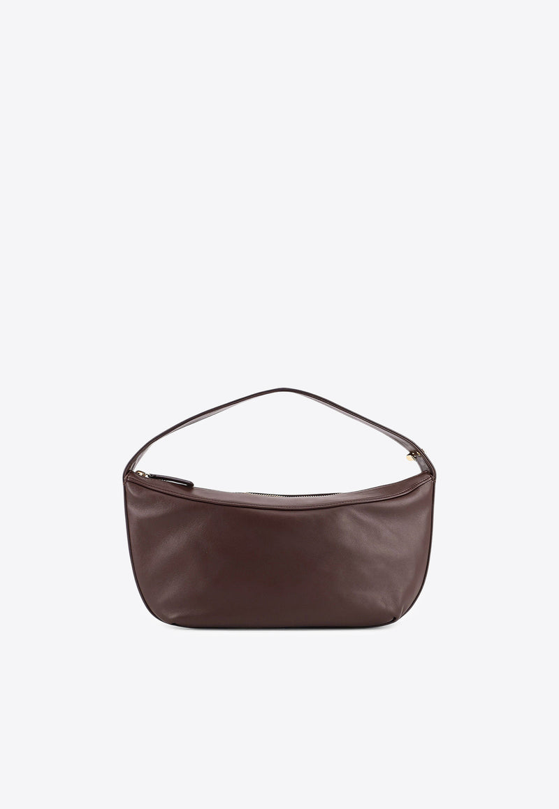 Staud Demy Leather Shoulder Bag Brown H25P6028LBESPR_Brown_35066051