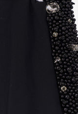 CHIARA BONI La Petite Robe Taevy High-Neck Beaded Jumpsuit Black TUTAEVYRCBS37_Black_35065879