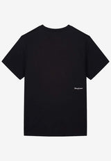 Coperni X Disney Logo Princess T-shirt Black DJS03F5041BLKBLU_Black_35065838