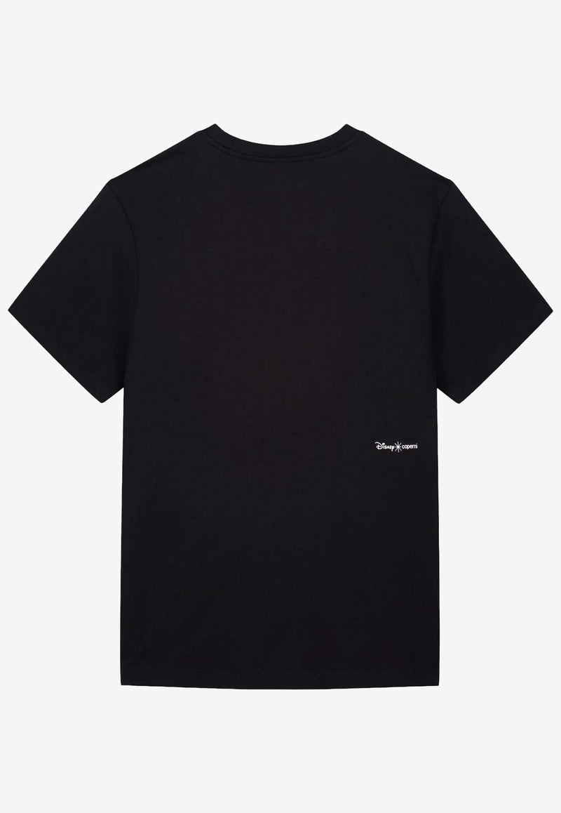 Coperni X Disney Logo Princess T-shirt Black DJS03F5041BLKBLU_Black_35065838