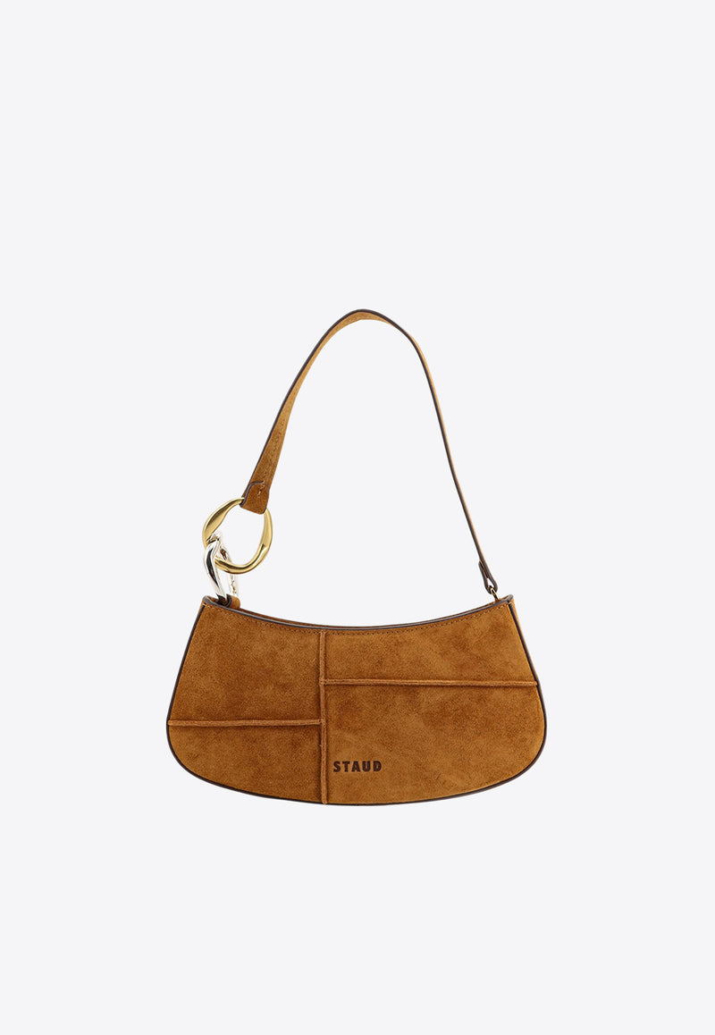 Staud Ollie Suede Shoulder Bag Brown H25P6010SDTAN_Brown_35065777