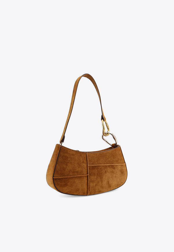 Staud Ollie Suede Shoulder Bag Brown H25P6010SDTAN_Brown_35065777