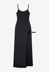 Coperni Slit Midi Dress Black COPR166F2043BLK_Black_35065844