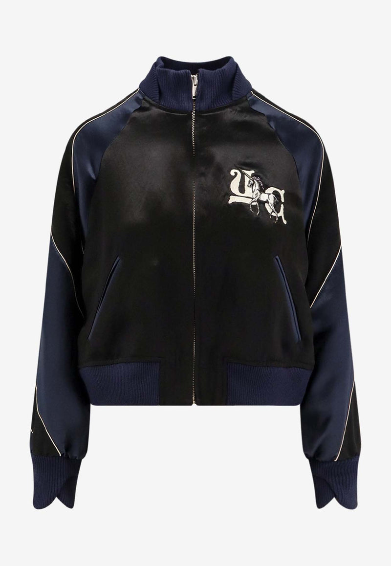 Undercover Satin Bomber Jacket Black UP2E1204BLACK_Black_35065802